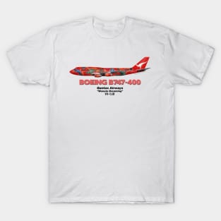 Boeing B747-400 - Qantas Airways "Wunala Dreaming" T-Shirt